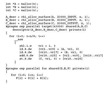 Parte de um programa escrito em linguagem de programação